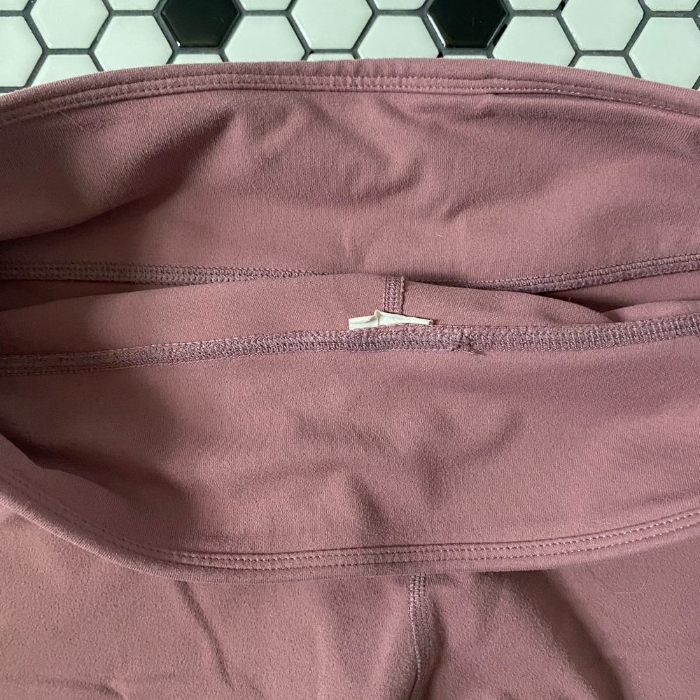 Fabletic Mauve Tri Colored Leggings - image 3